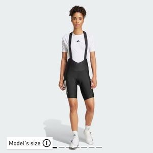 Adidas Women's Black Cycling Bib Shorts Small